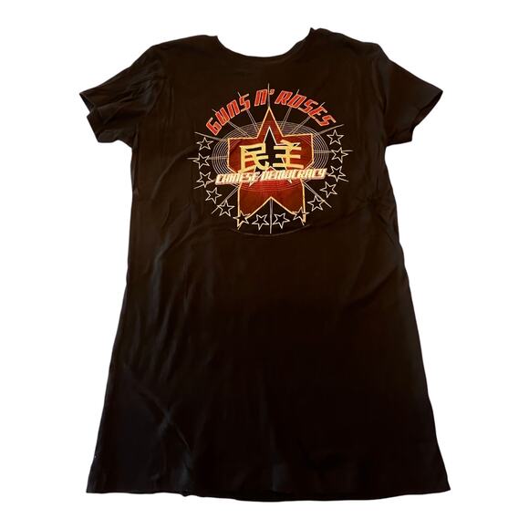 GUNS N ROSES Graphic T SHIRT MED TEE Chinese Democracy Men's Women's 100% Cotton - Picture 1 of 7